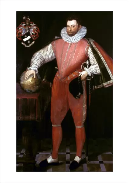 SIR FRANCIS DRAKE (1540?-1596). English admiral