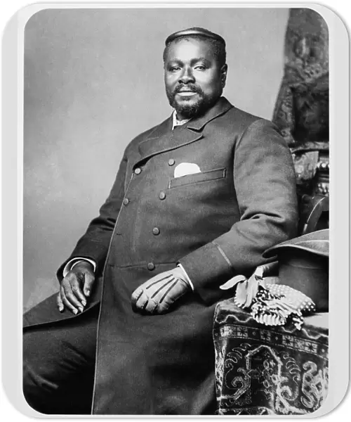 CETSHWAYO (1826-1884). Last Zulu King