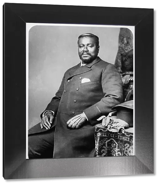 CETSHWAYO (1826-1884). Last Zulu King