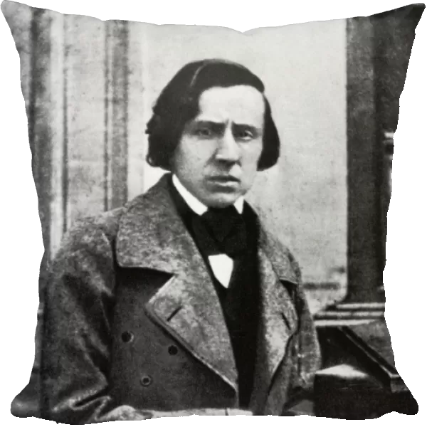 FREDERIC CHOPIN (1810-1849). Polish composer and pianist. Photographed in 1849