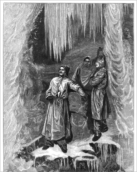 GRAND DUKE ALEXIS (1850-1908). Russian prince. At Niagara Falls in December 1871