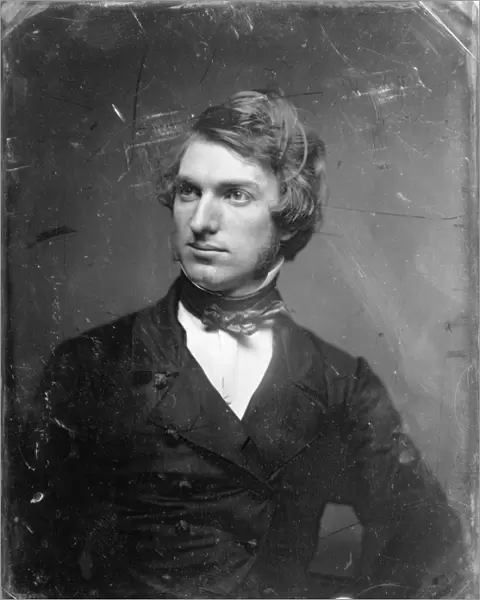 HENRY PETERS GRAY (1819-1877). American painter. Daguerreotype by Mathew Brady, c1850