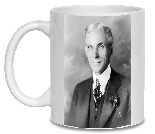 HENRY FORD (1863-1947). American automobile manufacturer. Photograph, c1919