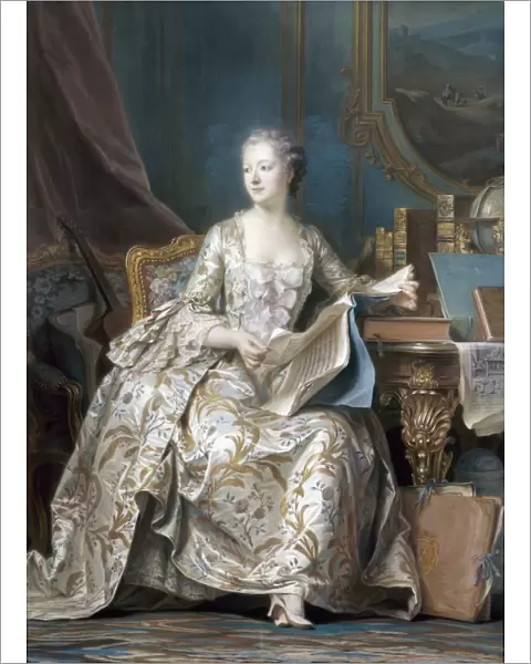 MARQUISE DE POMPADOUR (1721-1764). Nee Jeanne-Antoinette Poisson