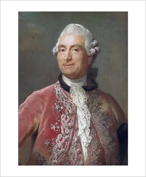 CHARLES de VERGENNES (1717-1787). Comte de Vergennes. French statesman. Pastel on paper