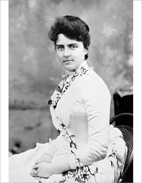 FRANCES FOLSOM CLEVELAND (1864-1947). Wife of U. S. President Grover Cleveland