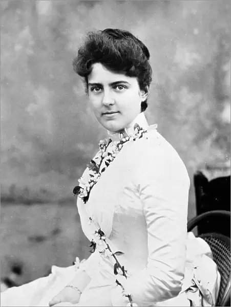 FRANCES FOLSOM CLEVELAND (1864-1947). Wife of U. S. President Grover Cleveland