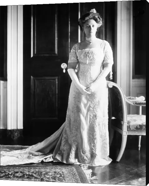 HELEN H. TAFT (1861-1943). Wife of William Howard Taft. Photographed in 1909