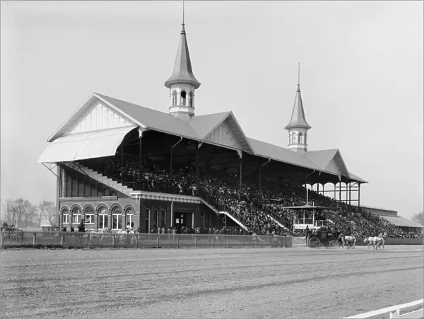 KENTUCKY DERBY, 1901. The Churchill Downs racetrack in Louisville, Kentucky