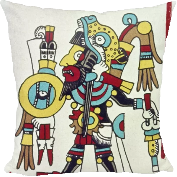 MIXTEC RULER: EIGHT DEER. Eight Deer Jaguar Claw, a powerful Mixtec ruler of the 11th century