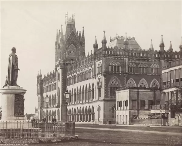 INDIA: CALCUTTA HIGH COURT. The first High Court established in India, 1862. Photographed