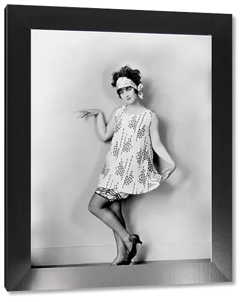 Fashion: a Flapper, 1925