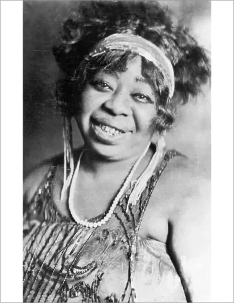 GERTRUDE MA RAINEY (1886-1939). American singer. Photographed c1923