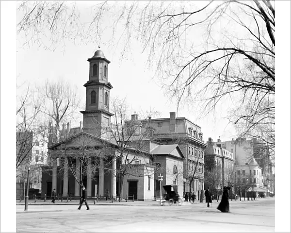 D. C. : SAINT JOHNs CHURCH. Saint Johns Episcopal Church near Lafayette Square in Washington, D