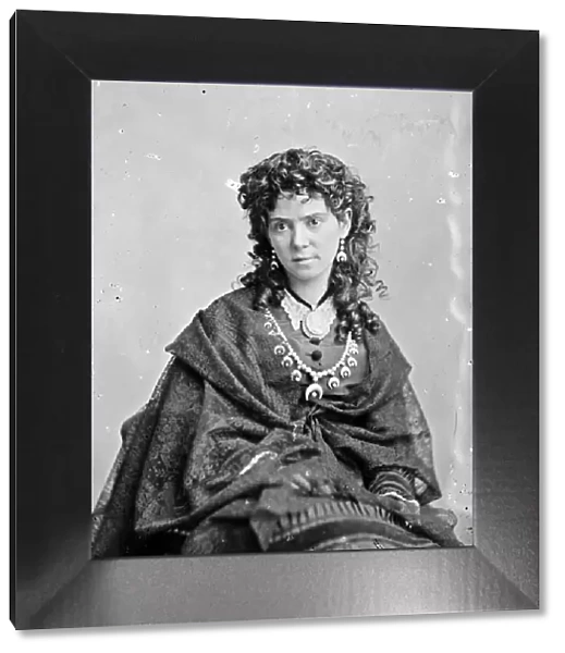 VINNIE REAM (1847-1914). American sculptor. Photograph, c1875