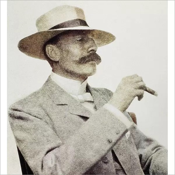 SIR EDWARD ELGAR (1857-1934). English composer. Photograph, early 20th century