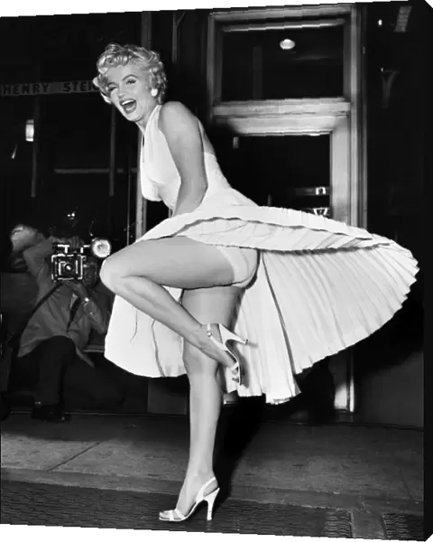 MARILYN MONROE (1926-1962). American cinema actress. As The Girl in The Seven Year Itch directed by Billy Wilder, 1955