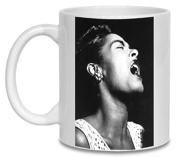 BILLIE HOLIDAY (1915-1959). American singer. Photographed in 1948