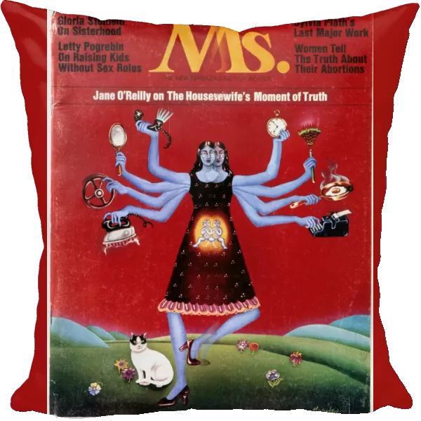 MS. MAGAZINE, 1972. Cover of the first issue of Ms. magazine, spring 1972