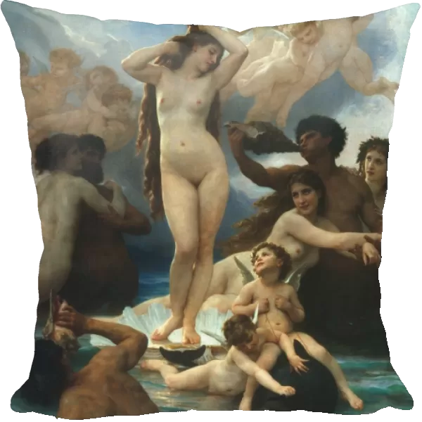 BOUGUEREAU: BIRTH OF VENUS Oil on canvas, 1879