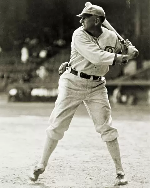 SHOELESS JOE JACKSON (1889-1991). Joseph Jefferson Jackson. American baseball player. Photographed c1920