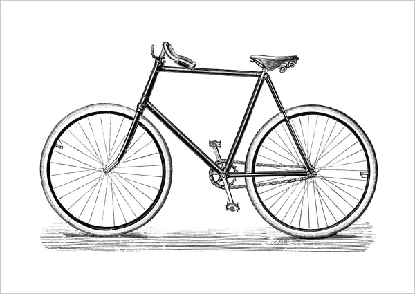 FRENCH BICYCLE, c1920. Line cut, French, c1920