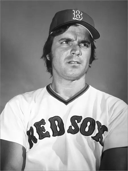 TONY CONIGLIARO (1945-1990). Anthony Richard Conigliaro. American baseball player. Photographed in 1975 while attempting a comeback with the Boston Red Sox