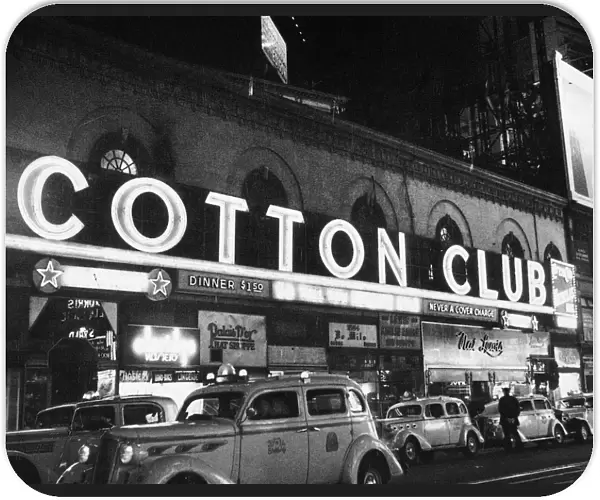 View of the Cotton Club in Harlem, New York, 1930s