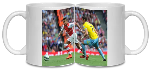 Arsenal's Alexis Sanchez vs. Crystal Palace's Joel Ward: A Premier League Showdown