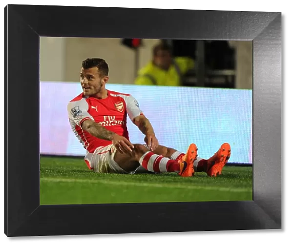 Jack Wilshere in Action: Arsenal vs. Hull City, Premier League 2014-2015