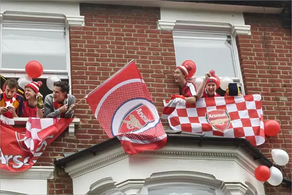 Arsenal FA Cup Final Victory Parade 2014-15