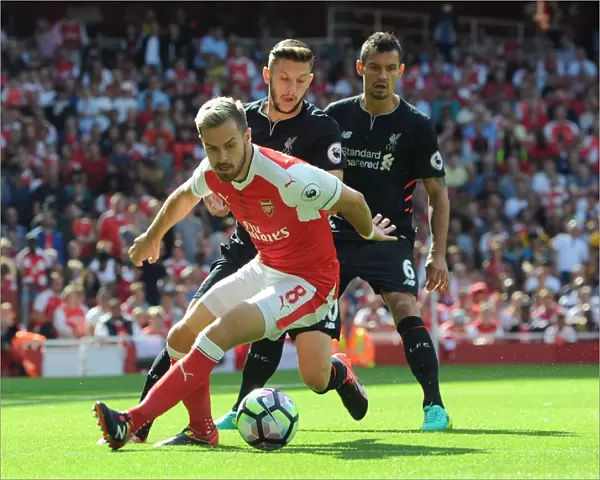 Ramsey vs. Lallana: A Premier League Battle at Emirates Stadium (2016-17)