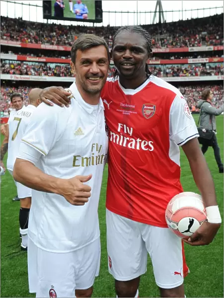 Arsenal Legends vs. Milan Legends: A Football Rivalry Revisited at Emirates Stadium