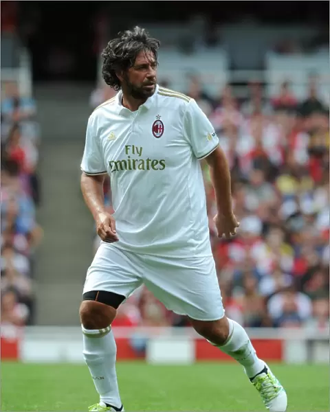Demetrio Albertini (Milan). Arsenal Legends 4: 2 Milan Glorie