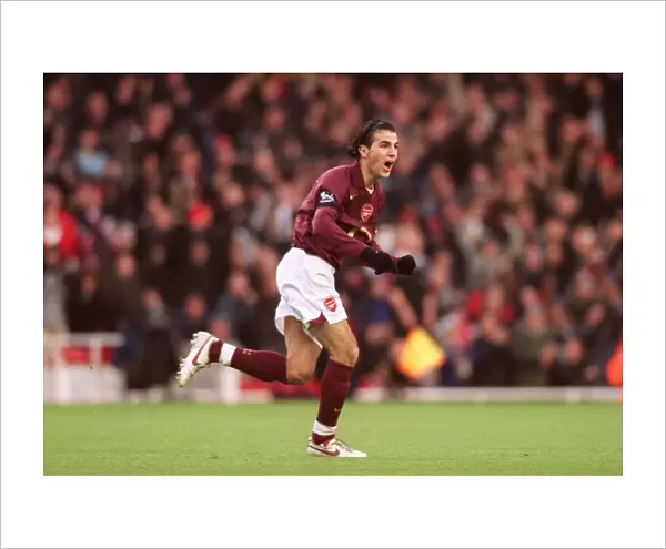Cesc Fabregas's Thrilling Goal: Arsenal's 1-0 Against Blackburn Rovers, FA Premiership, 2005