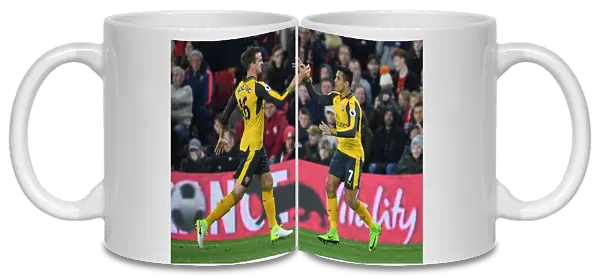 Alexis Sanchez and Rob Holding: United in Victory - Arsenal's First Goal Against Middlesbrough (2016-17)