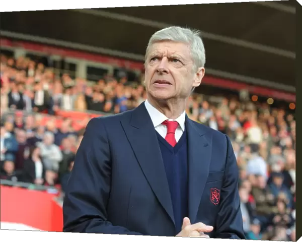 Arsene Wenger at Southampton: Premier League Clash between Arsenal and Southampton (May 2017)