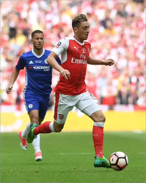 Mesut Ozil (Arsenal). Arsenal 2: 1 Chelsea. FA Cup Final. Wembley Stadium, 27  /  5  /  17
