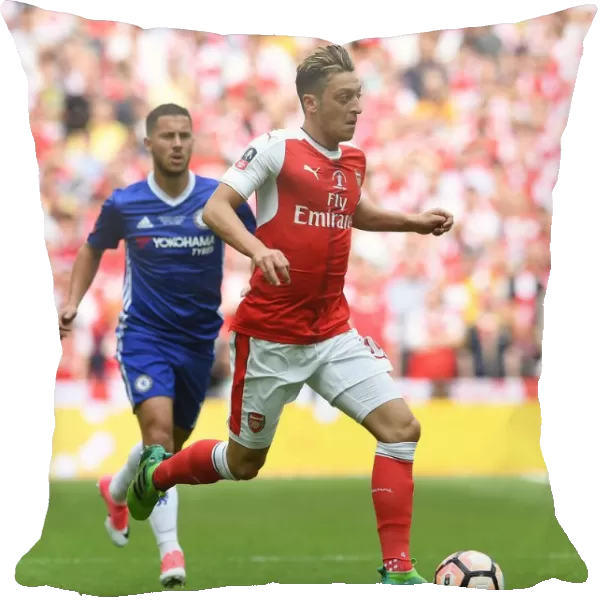 Mesut Ozil (Arsenal). Arsenal 2: 1 Chelsea. FA Cup Final. Wembley Stadium, 27  /  5  /  17