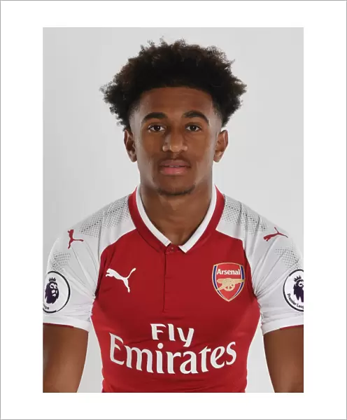 Reiss Nelson at Arsenal First Team Photocall (2017-18)