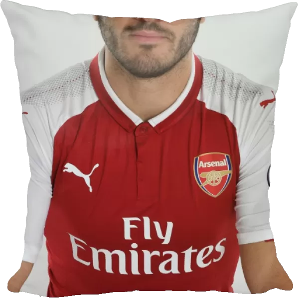 Arsenal FC 2017-18 Team: Sead Kolasinac at Arsenal 1st Team Photocall