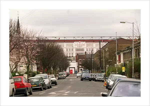 The North Bank. Arsenal Stadium, Highbury, London, 27  /  2  /  04