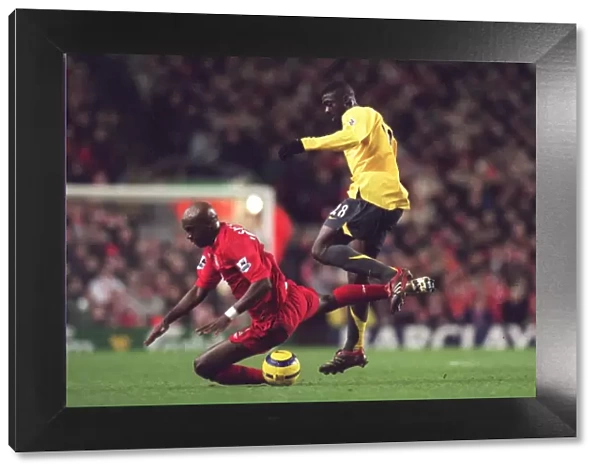 Kolo Toure (Arsenal) Momo Sissoko (Liverpool). Liverpool 1: 0 Arsenal