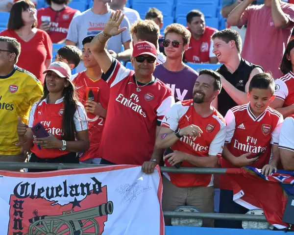 Arsenal Fans Unite in Charlotte for 2019 International Champions Cup: Arsenal vs. ACF Fiorentina