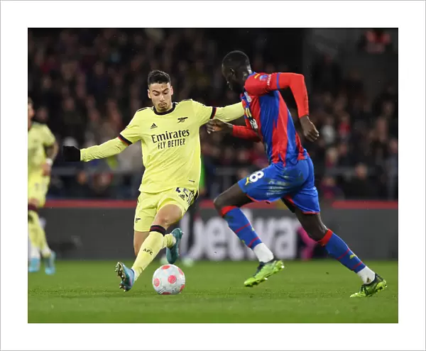 Gabriel Martinelli vs Cheikhou Kouyate: Battle at Selhurst Park - Crystal Palace vs Arsenal, Premier League 2021-22