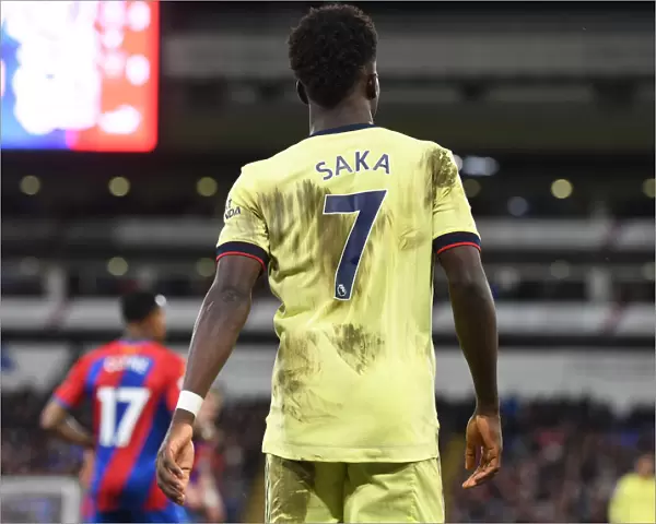 Saka Shines: Arsenal's Unstoppable Star Against Crystal Palace in 2021-22 Premier League