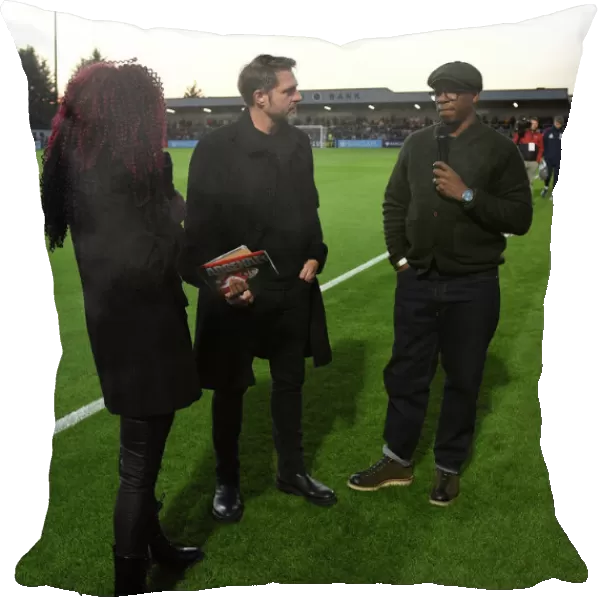 Ian Wright Joins Arsenal Women: Pre-Match Chat with Adrian Clarke Ahead of Arsenal WFC vs Brighton & Hove Albion WFC