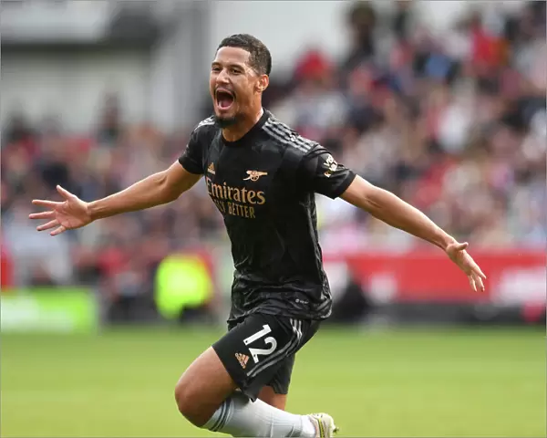 Saliba Scores the Winner: Arsenal's Thrilling Victory Over Brentford in the Premier League