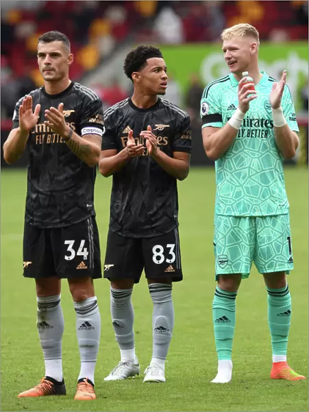 Arsenal: Nwaneri and Ramsdale Share Heartwarming Moment After Brentford Match (2022-23)