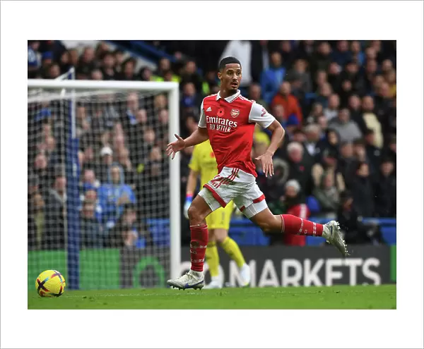 William Saliba's Defiant Performance: Arsenal vs. Chelsea, Premier League 2022-23